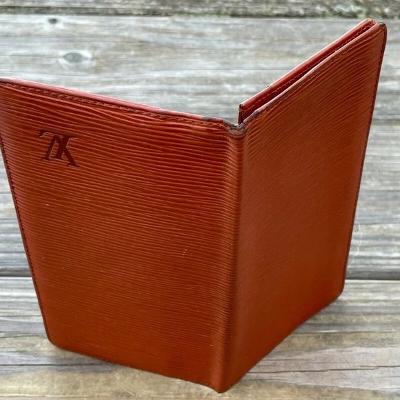 Louis Vuitton Epi Leather Porte Yen Cartes Credit Bifold Long Wallet Made Spain - Picture 3 of 12